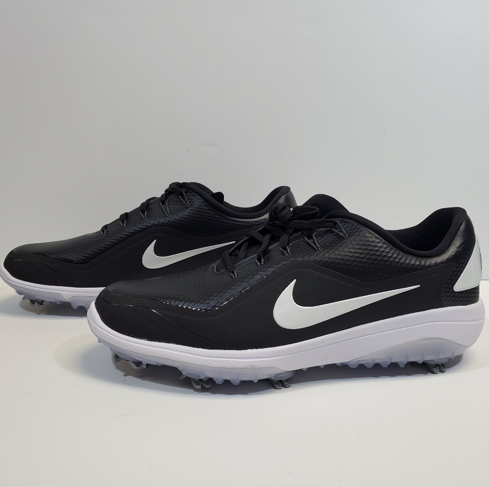 Nike React Vapor 2 Golf Shoes Cleats Black White - image 1